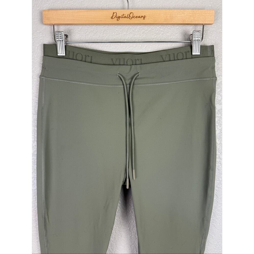 Vuori Elevate Daily Legging XL Pistachio Green Tights High Rise Drawstring Tight - Picture 2 of 10
